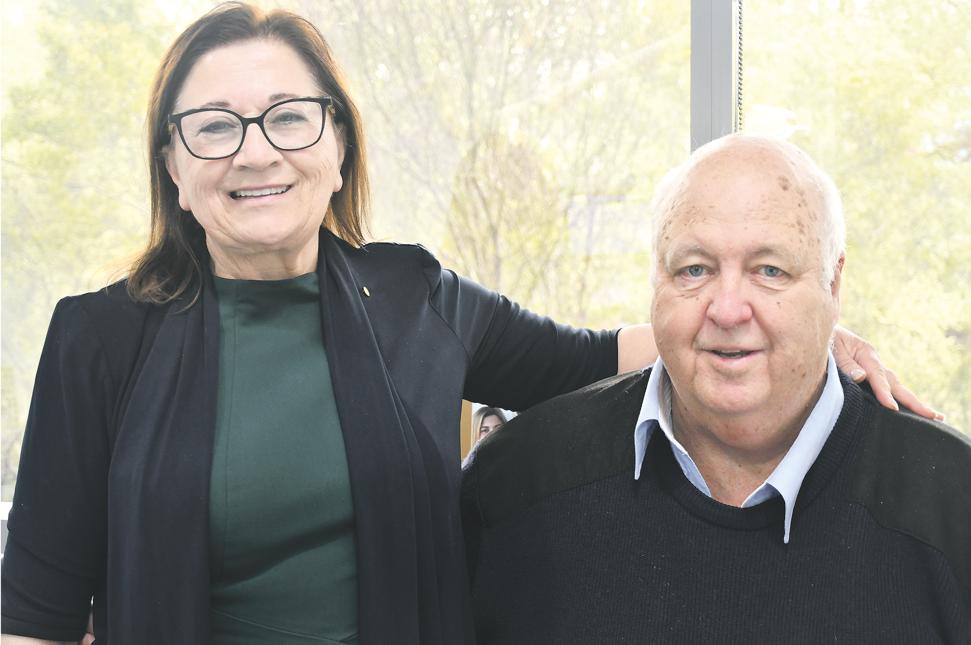 Tools-down time for dentist couple