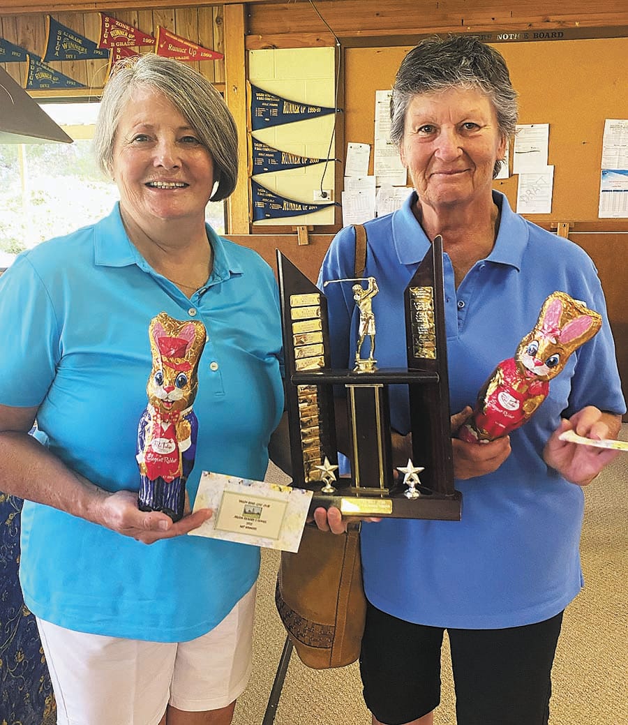 Awards for Echunga golfers
