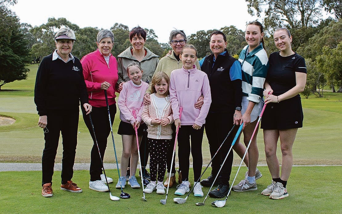 Golf training teed up