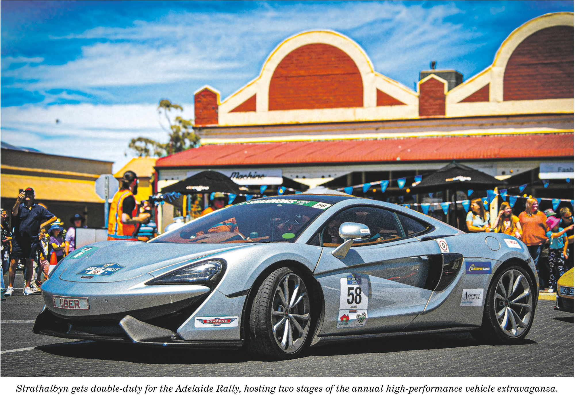 Two rally stages means twice the excitement