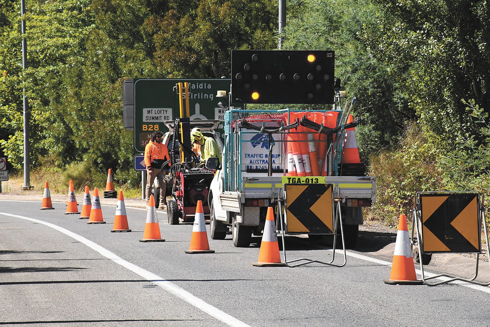 Crafers park ‘n’ ride upgrade begins