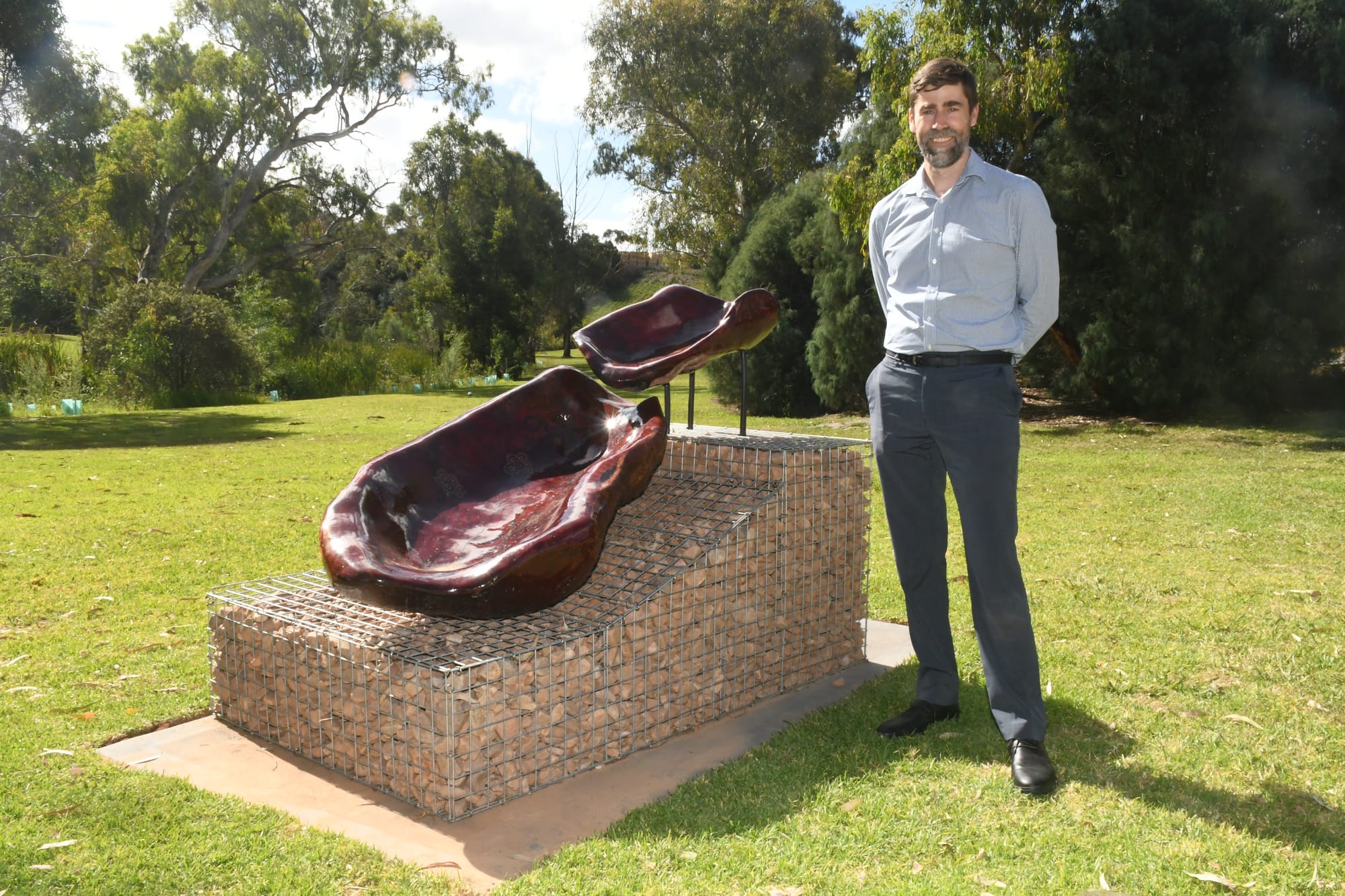 Sculpture reflects shared history