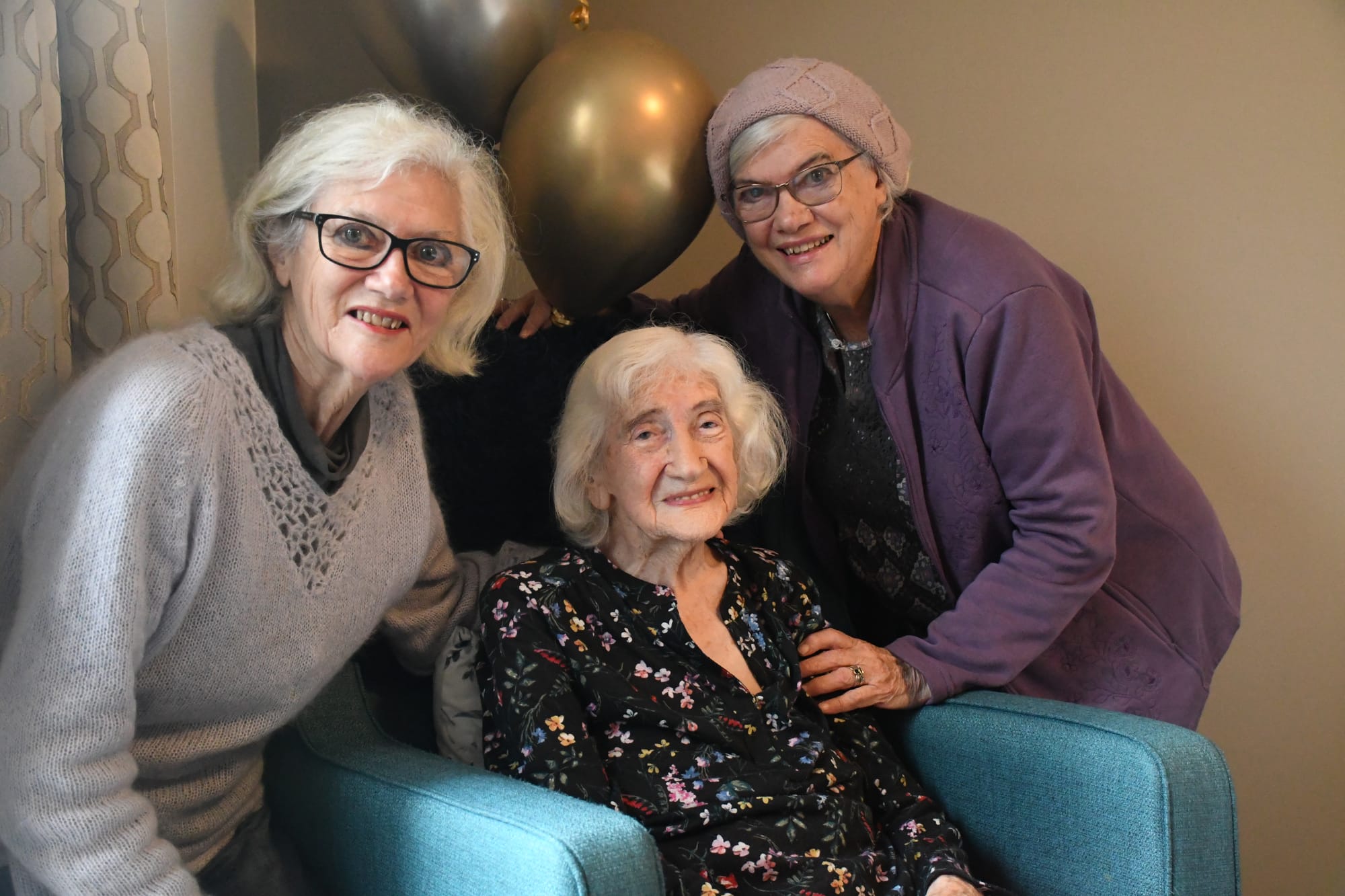 Centenarian offers life advice: be yourself