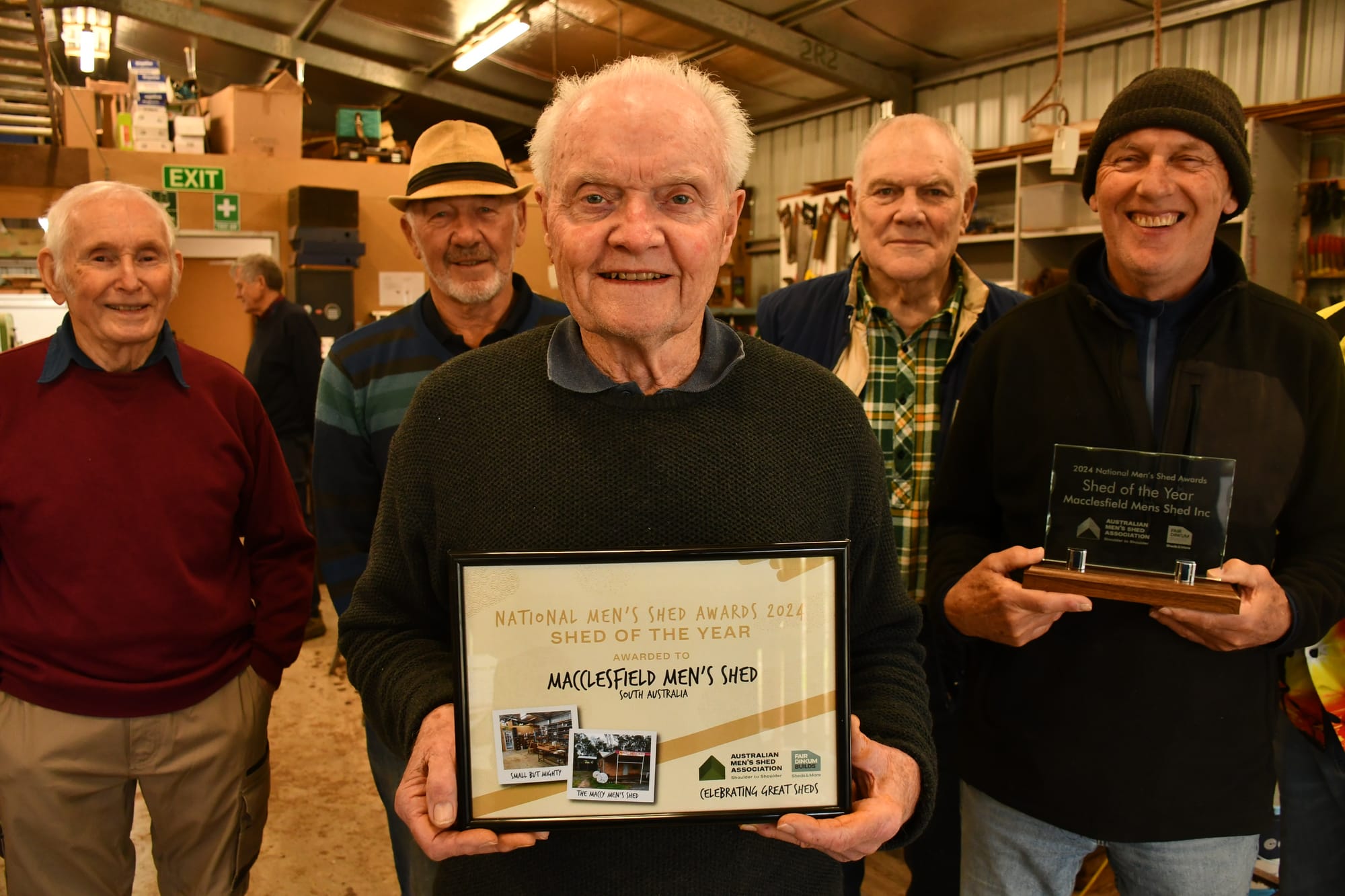 Macclesfield men recognised for community work