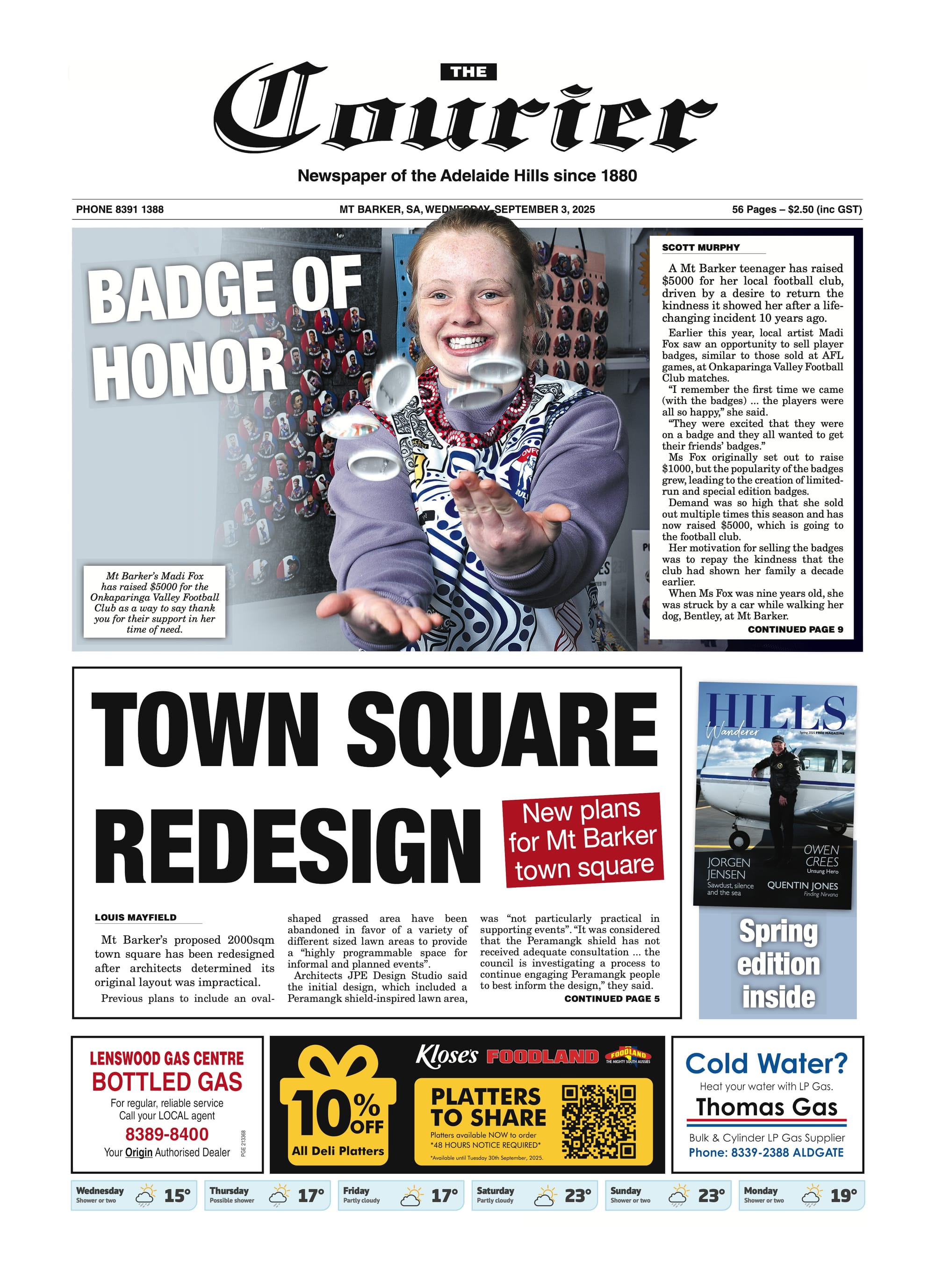 The Courier, September 3, 2025