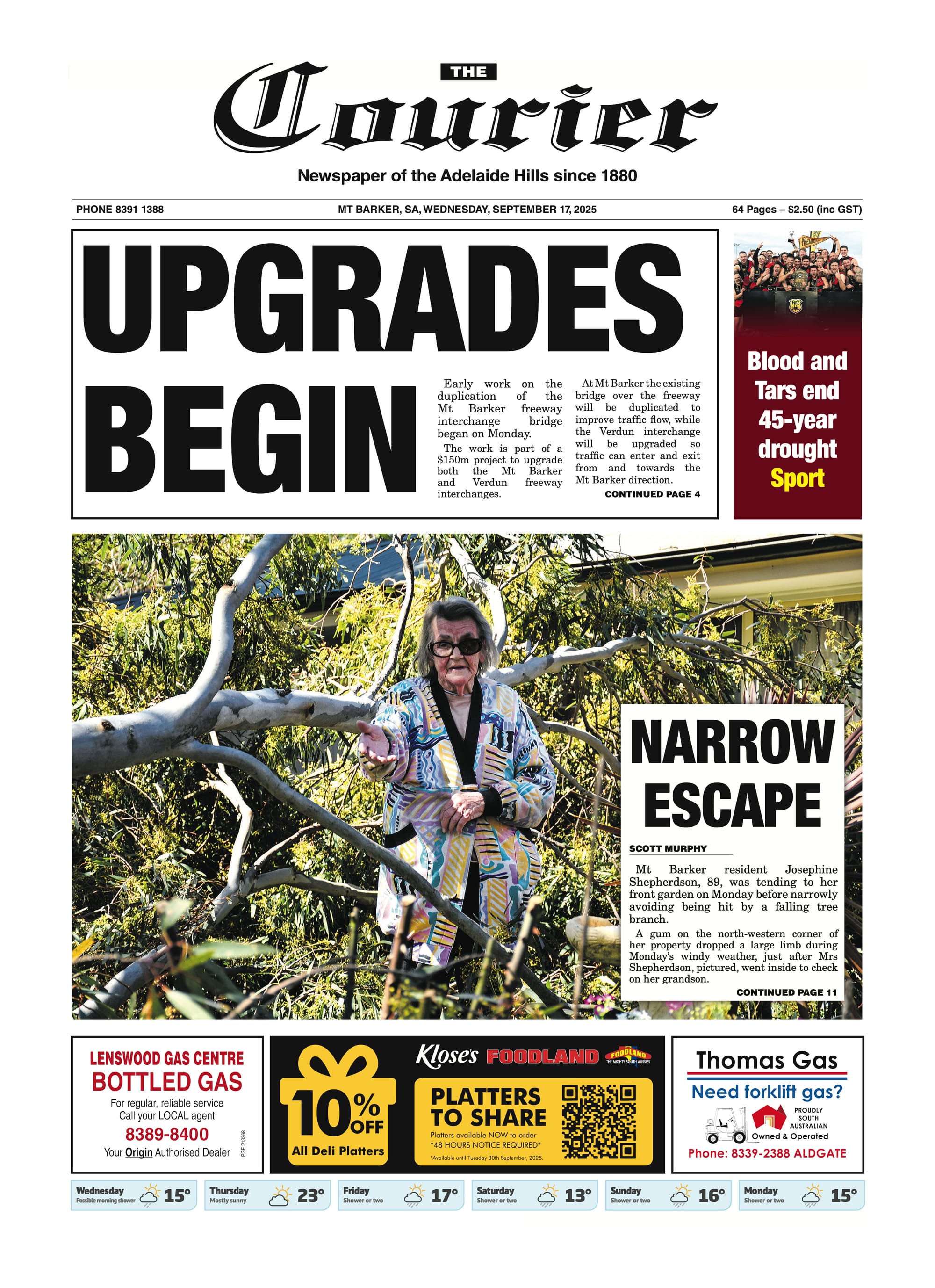 The Courier, September 17, 2025