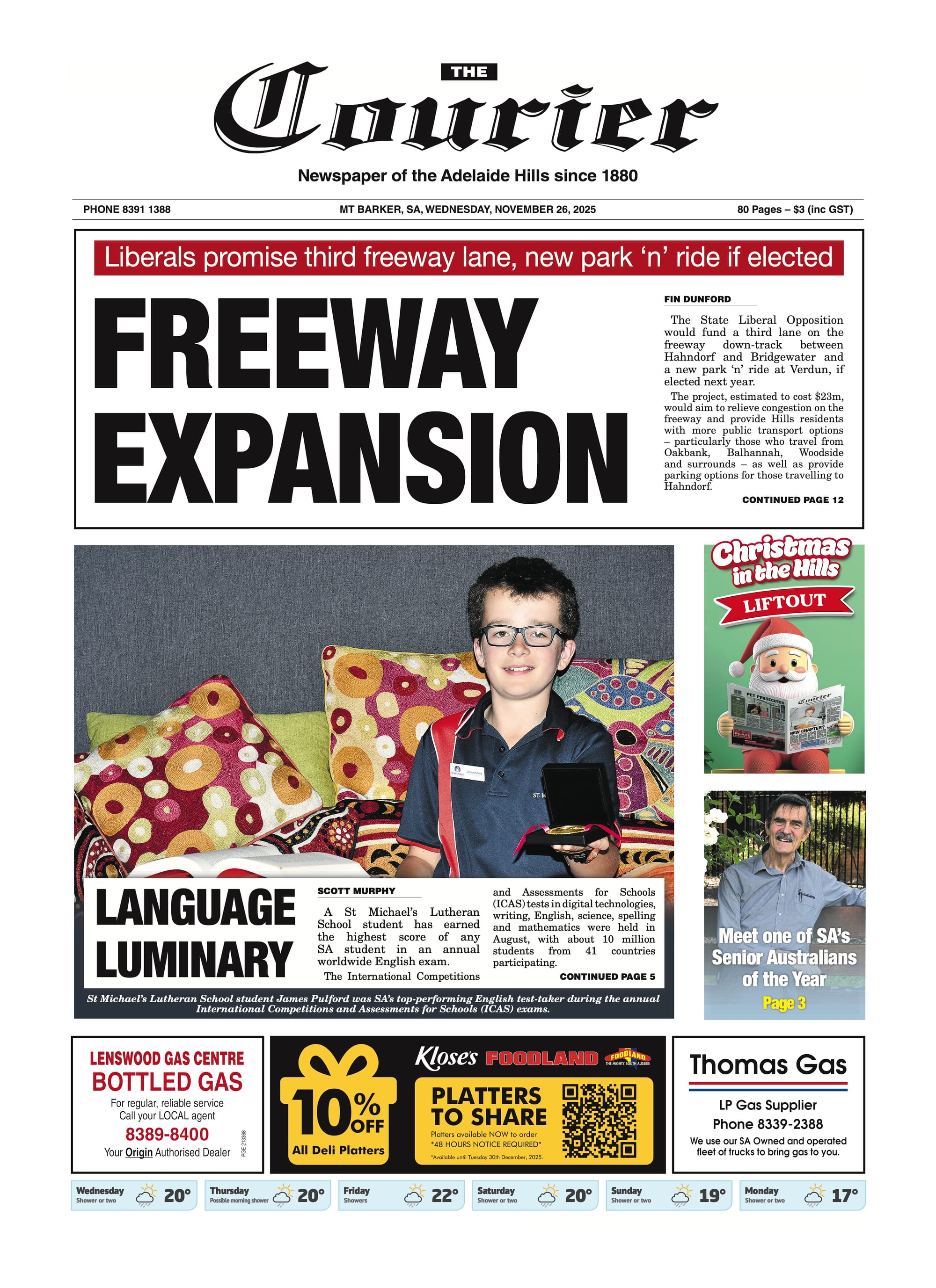 The Courier, November 26, 2025