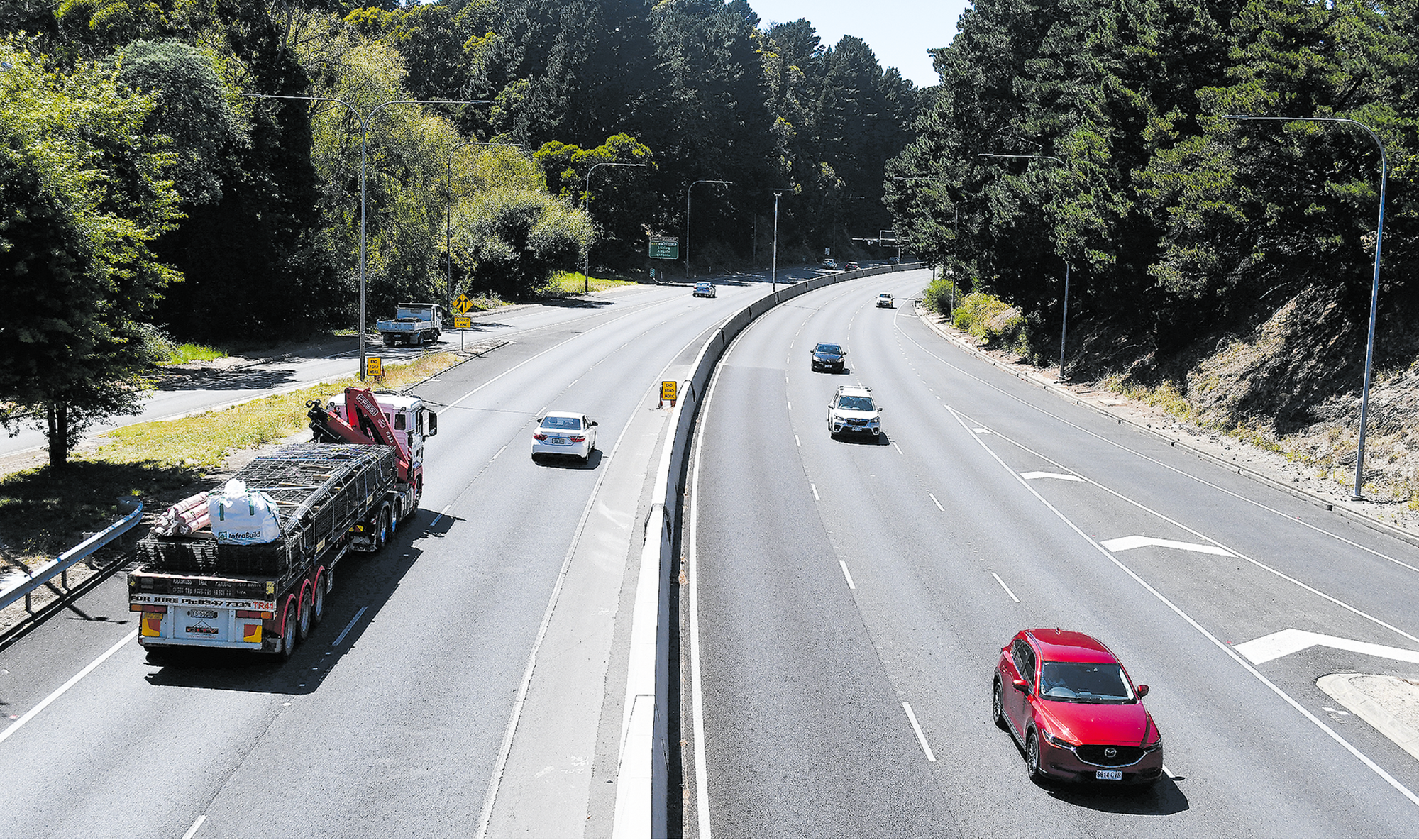 Work to mitigate freeway risks