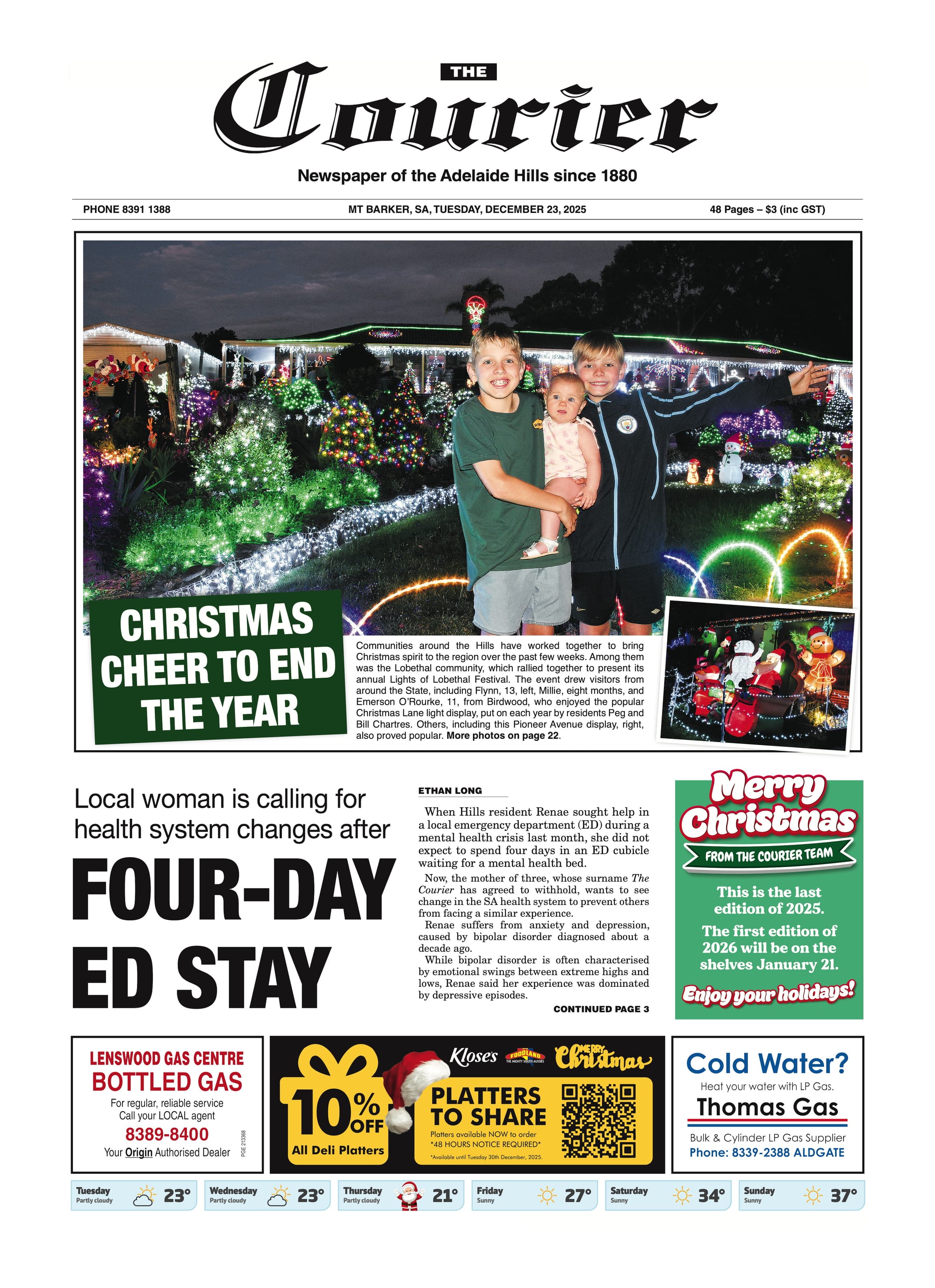 The Courier, December 23, 2025