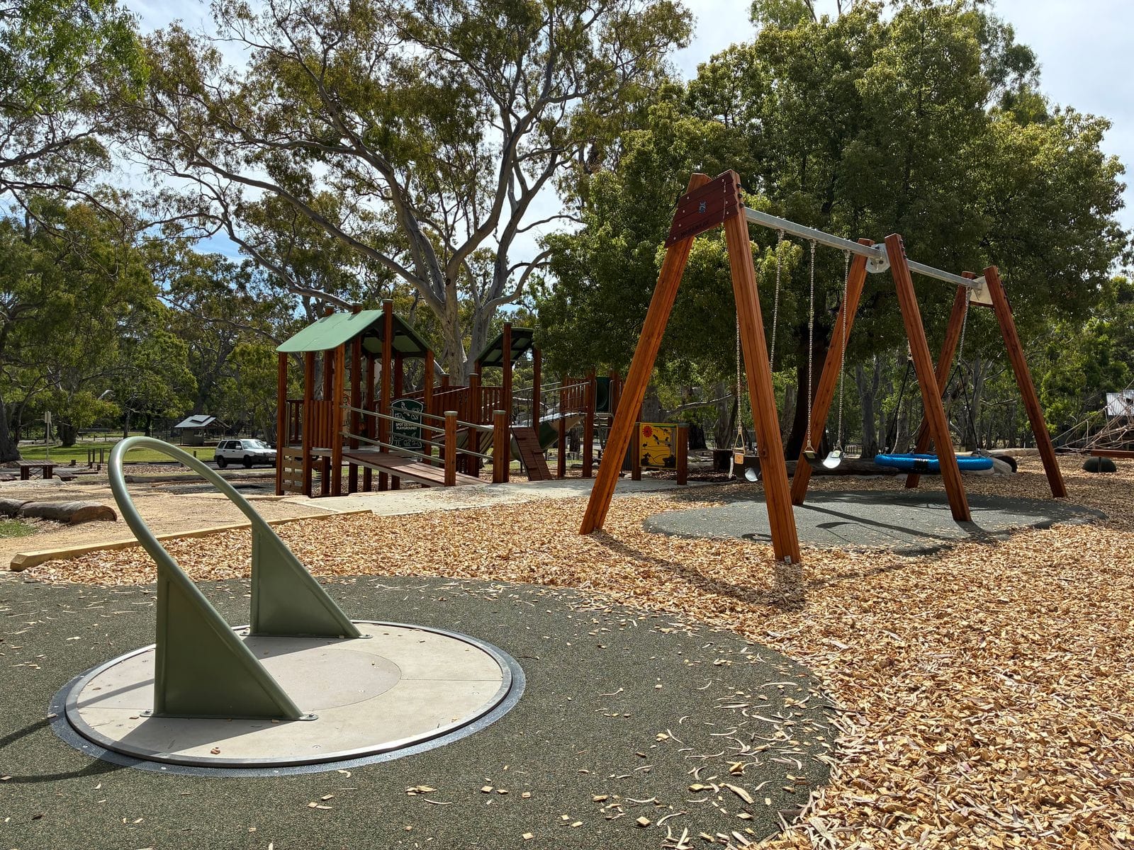 Playground opens in time for holidays