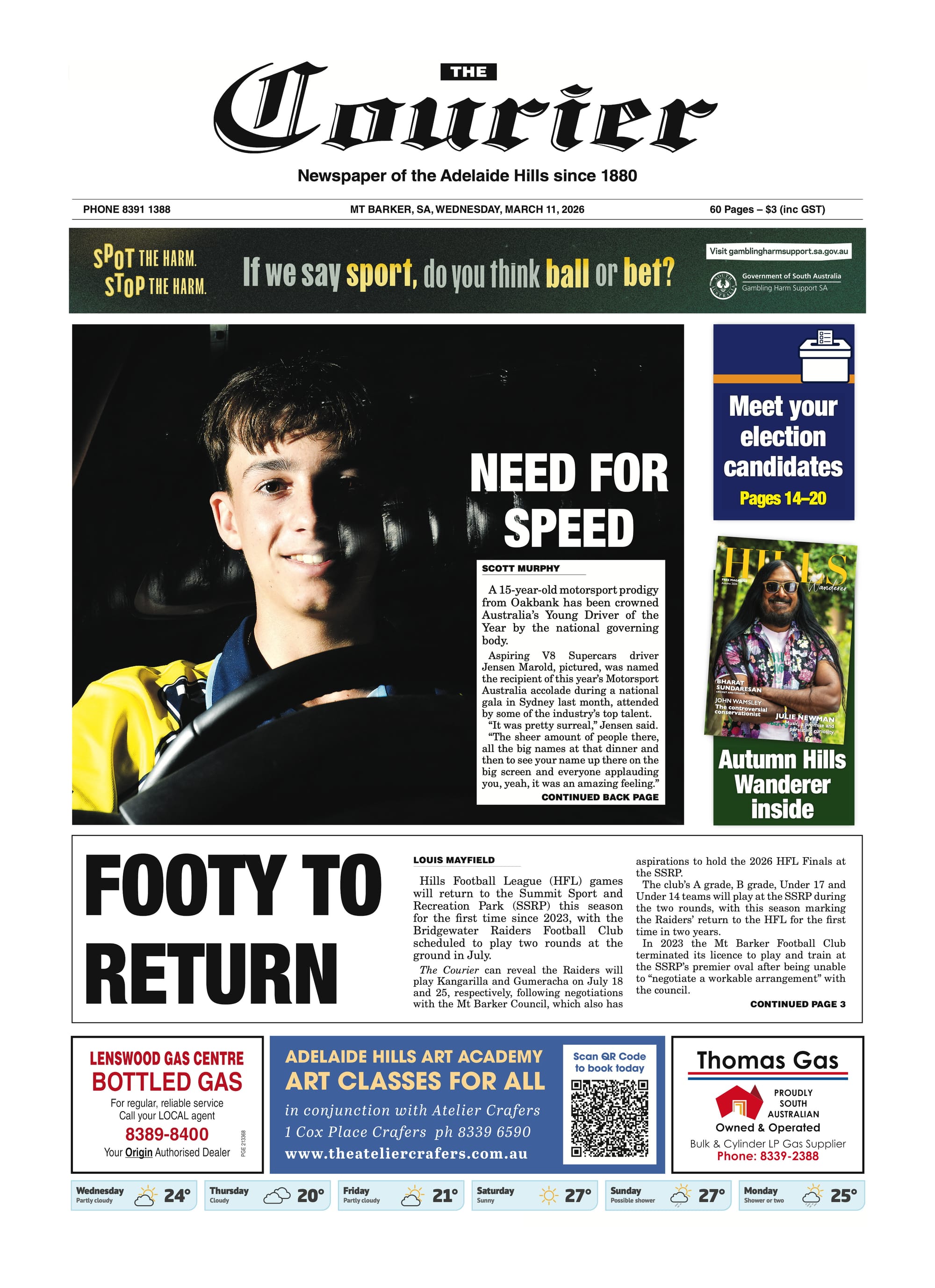 The Courier, March 11, 2026  post
                                image