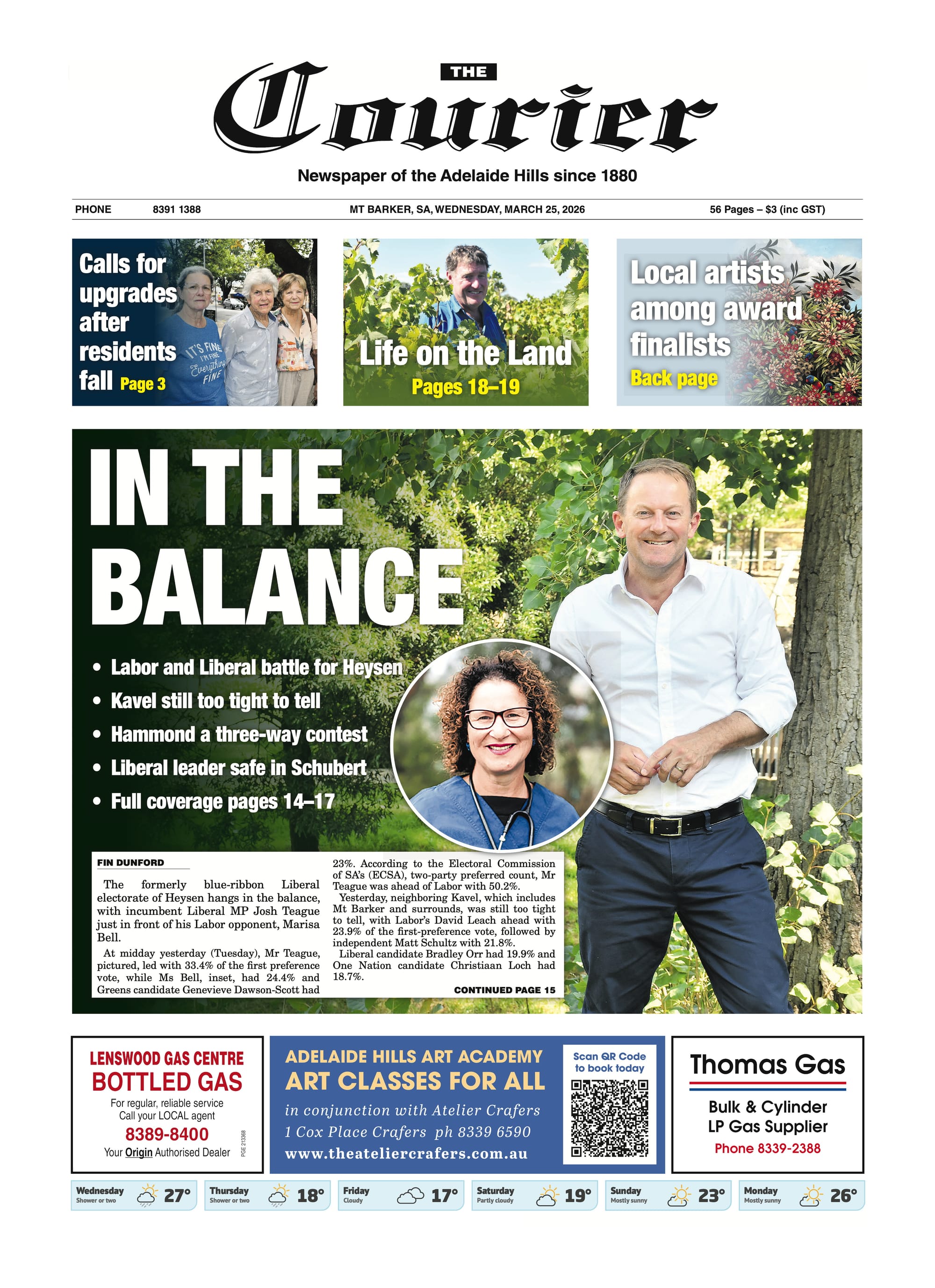 The Courier, March 25, 2026  post
                                image