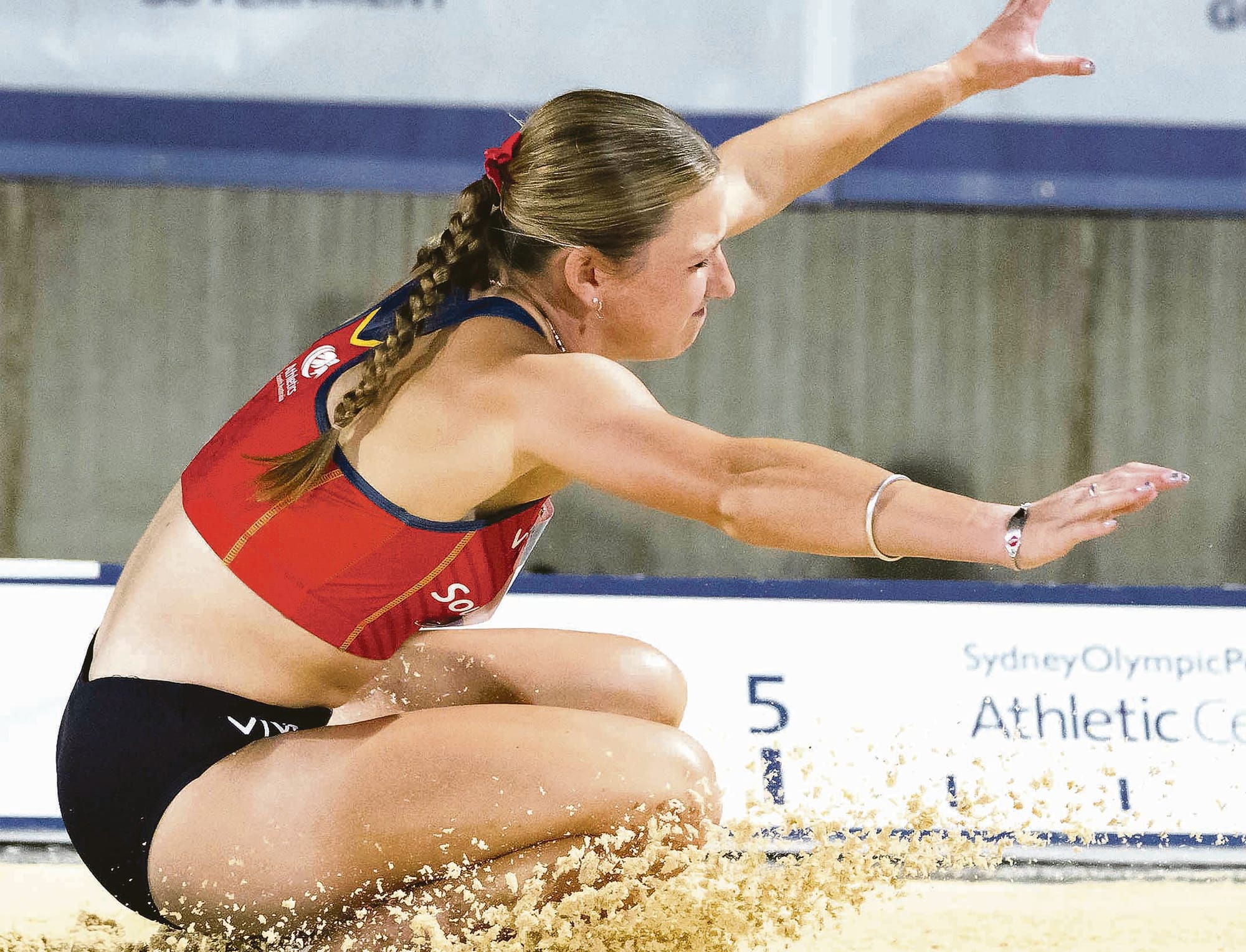 Athletes on national stage