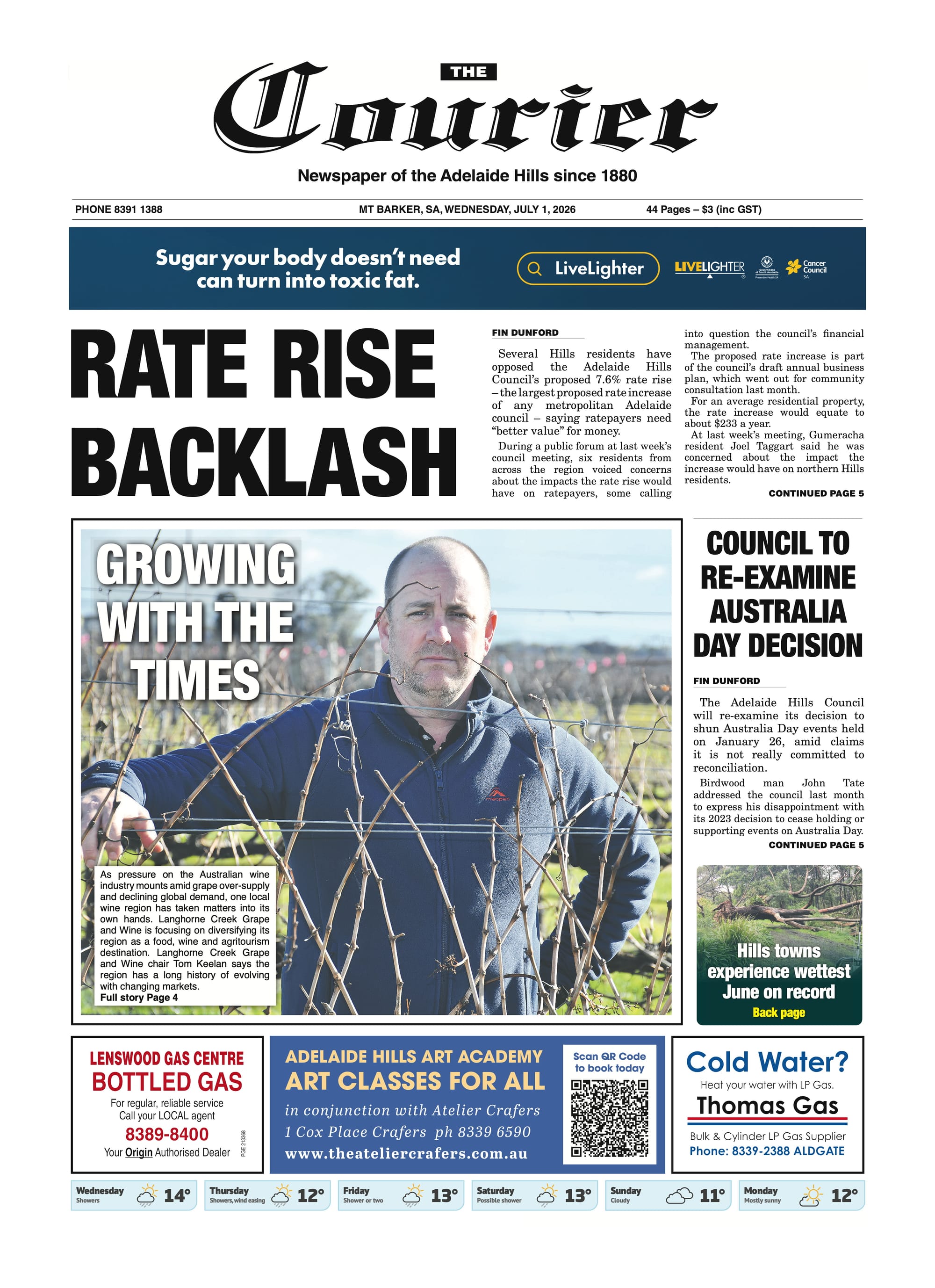 The Courier, July 1, 2026
