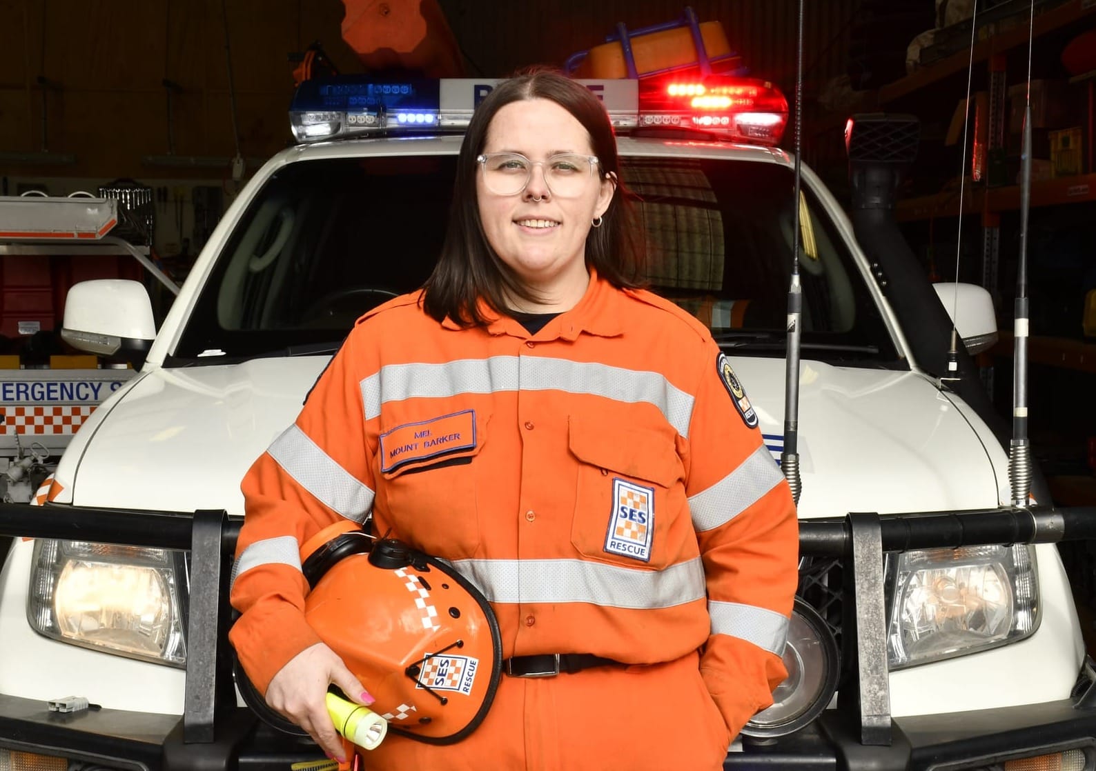 Rescuer says joined SES has boosted confidence