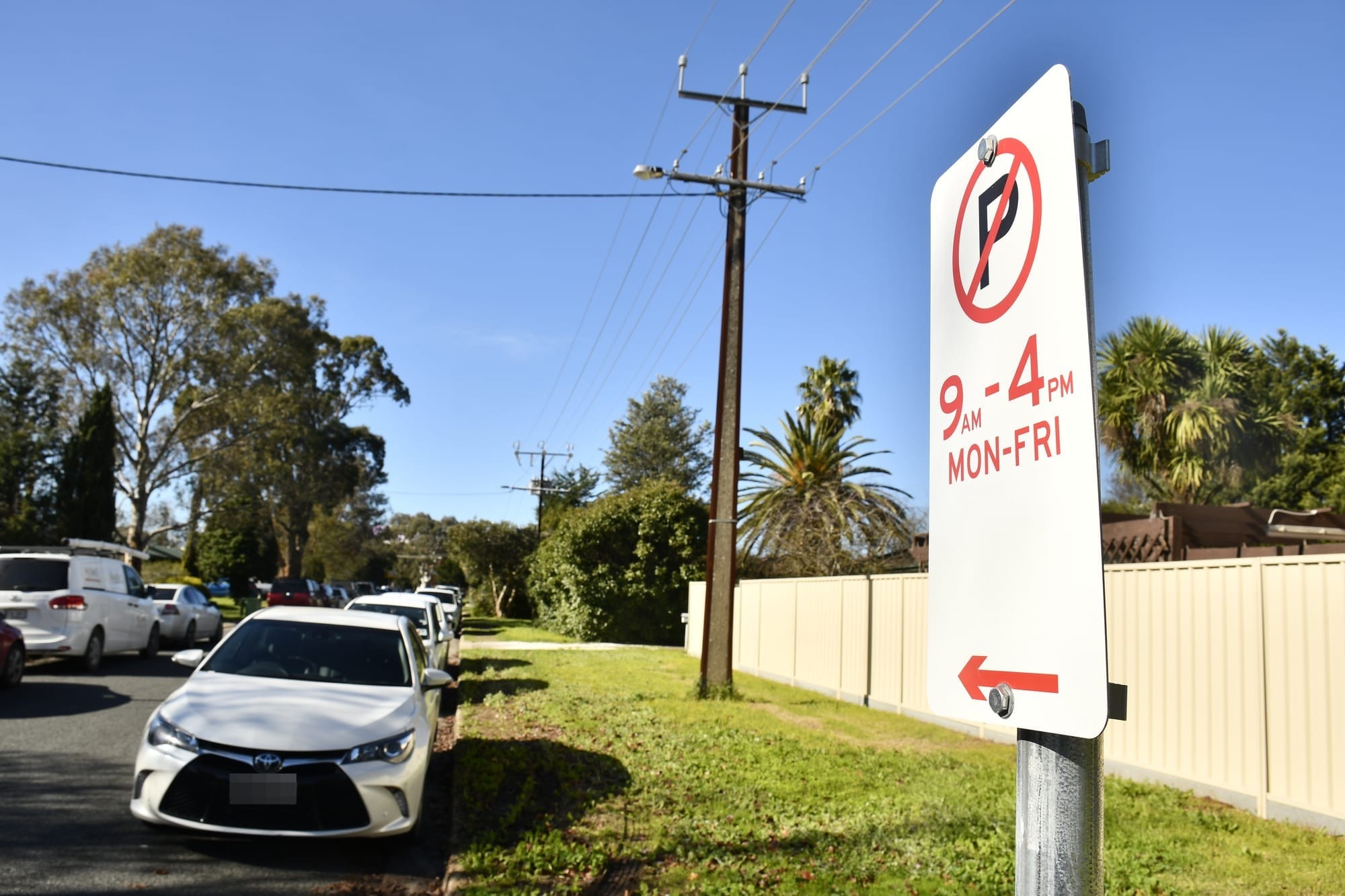Residents on notice over street parking