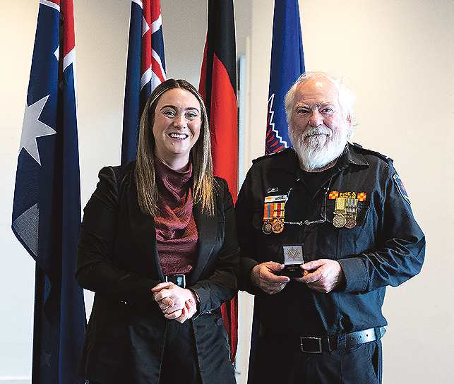 Volunteers honored at CFS ceremony