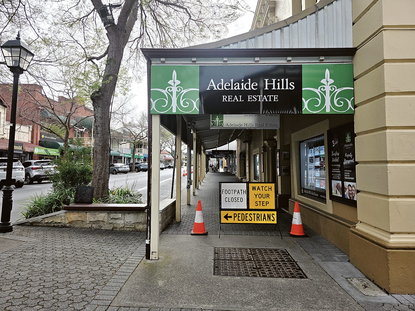 Shock road closure disrupts trade