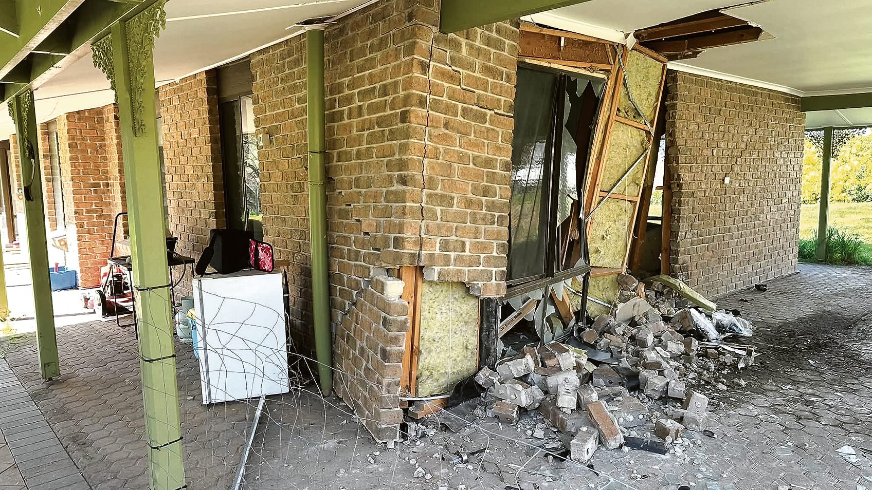 Emergency services attend house