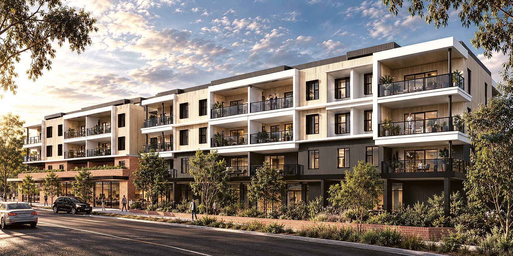 Mixed development on old library site