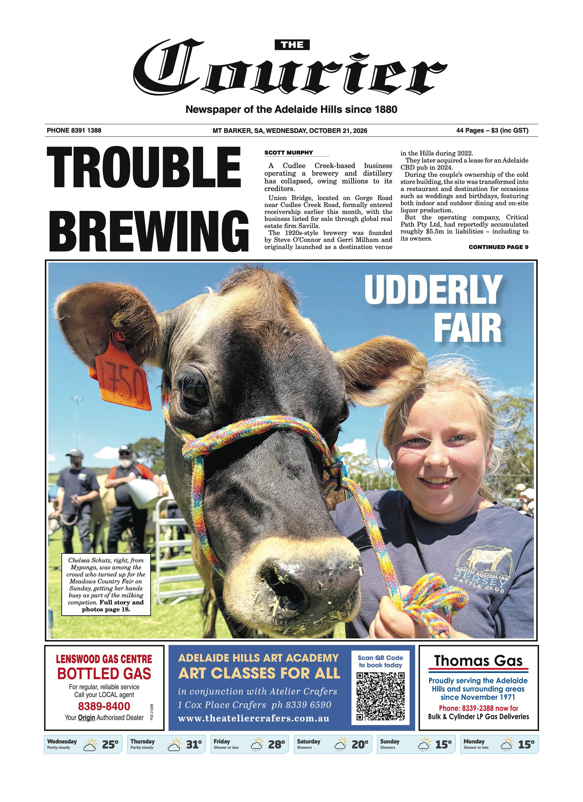The Courier, October 21, 2026