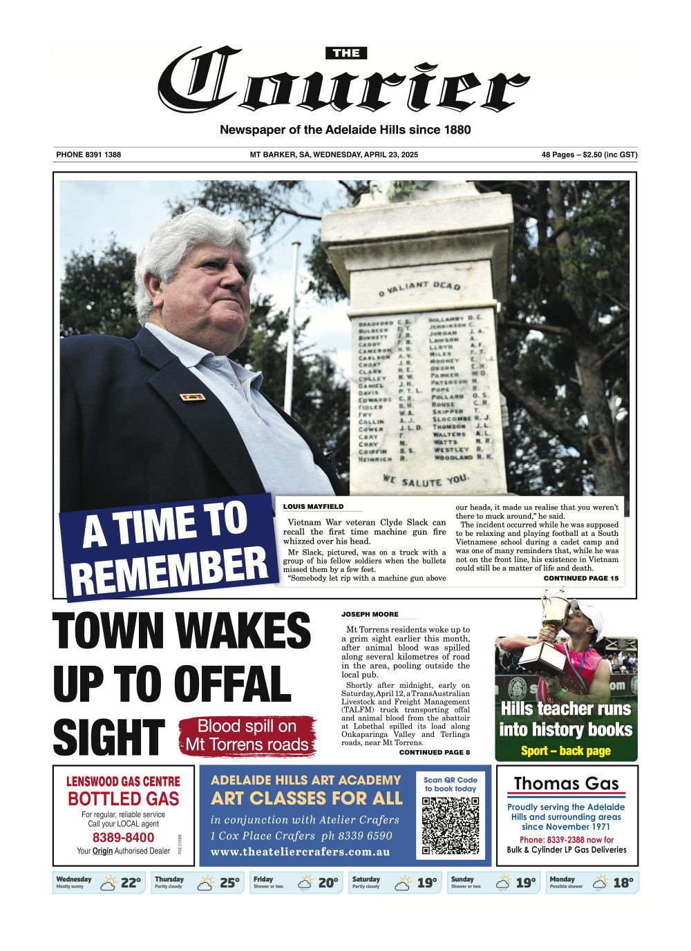 The Courier, April 23, 2025 post image