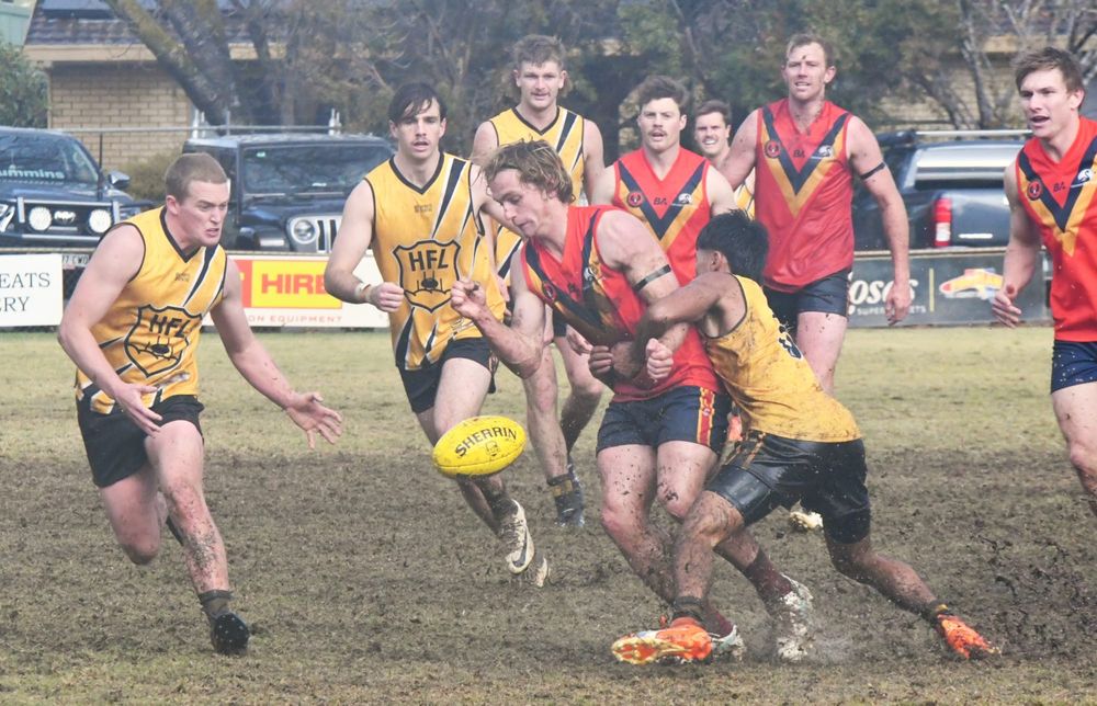 Inter league action from Balhannah Oval post image