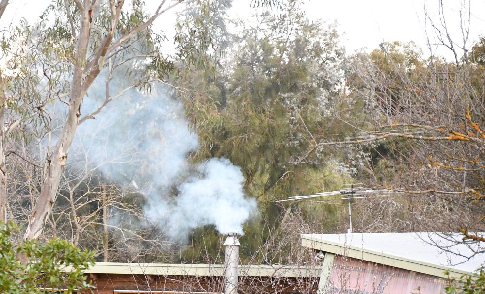 Smoke tainted air post image