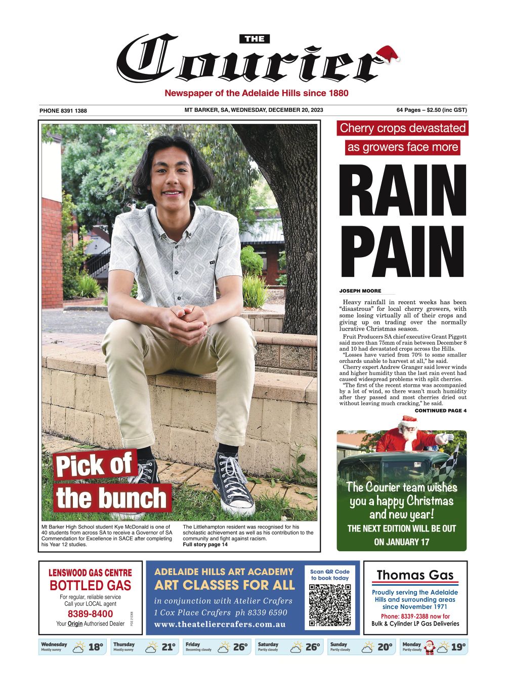 The Courier, December 20, 2023 post image