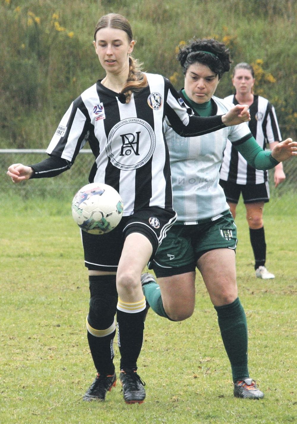 Positive finish a goal post image