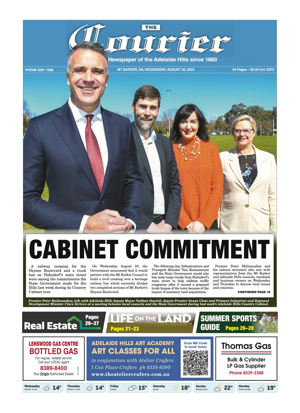 The Courier, August 30, 2023 post image