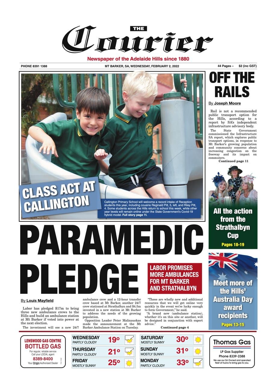 The Courier, February 2, 2022 post image