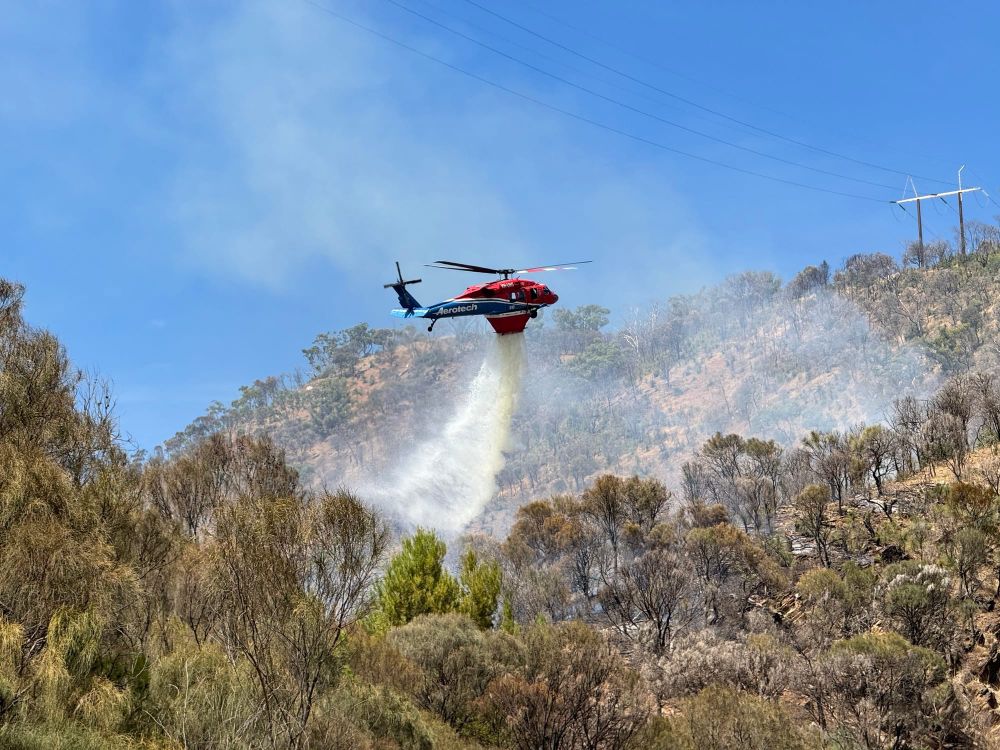 Foothills fire treated as suspicious post image