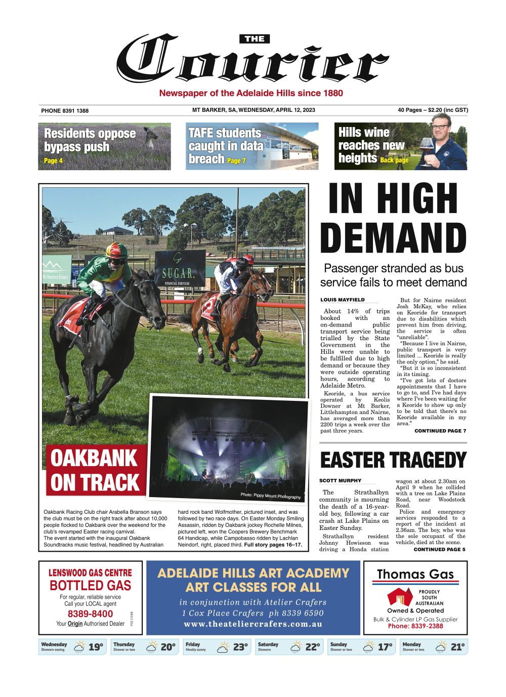 The Courier, April 12, 2023 post image