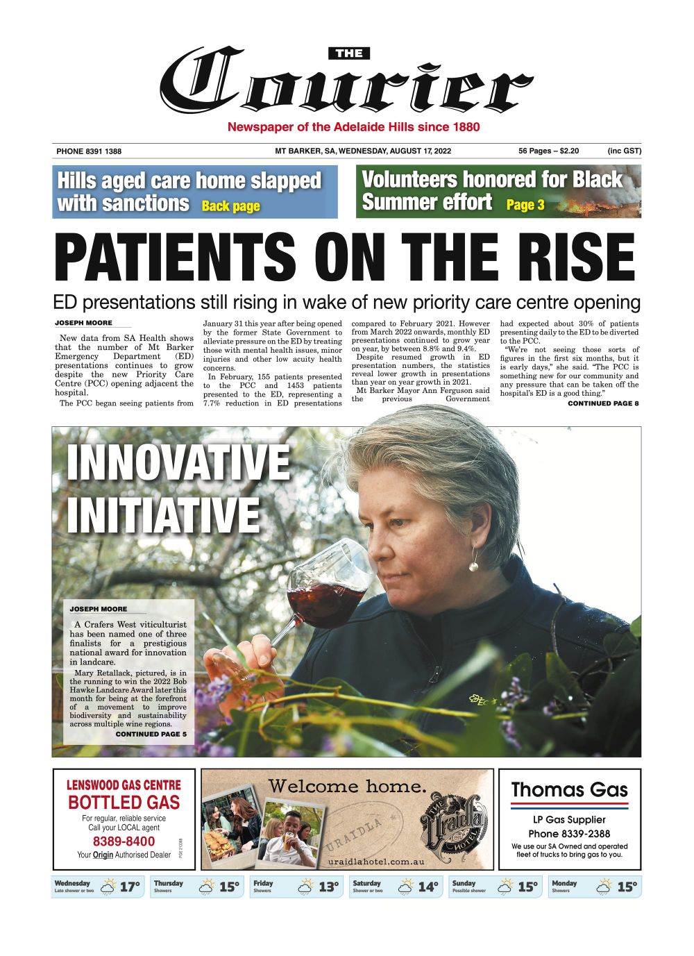 The Courier, August 17, 2022 post image