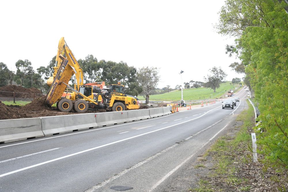 Work begins on new overtaking lane on dangerous road post image