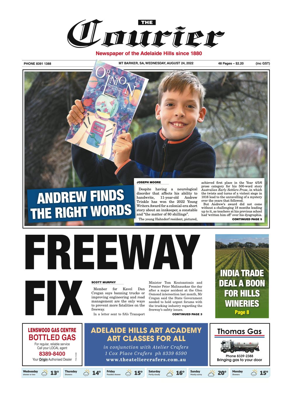 The Courier, August 24, 2022 post image