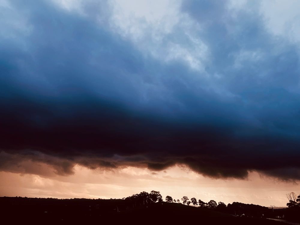 In pictures: Sudden hailstorm batters Hills post image