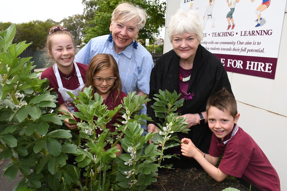 Fresh produce on the menu at school's celebration post image
