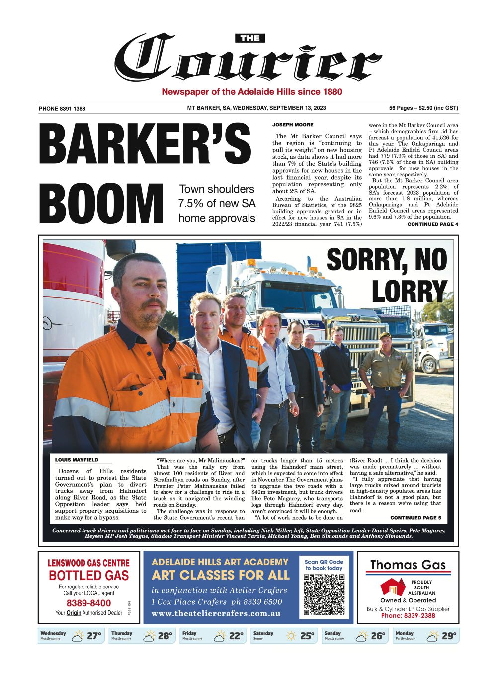 The Courier, September 13, 2023 post image