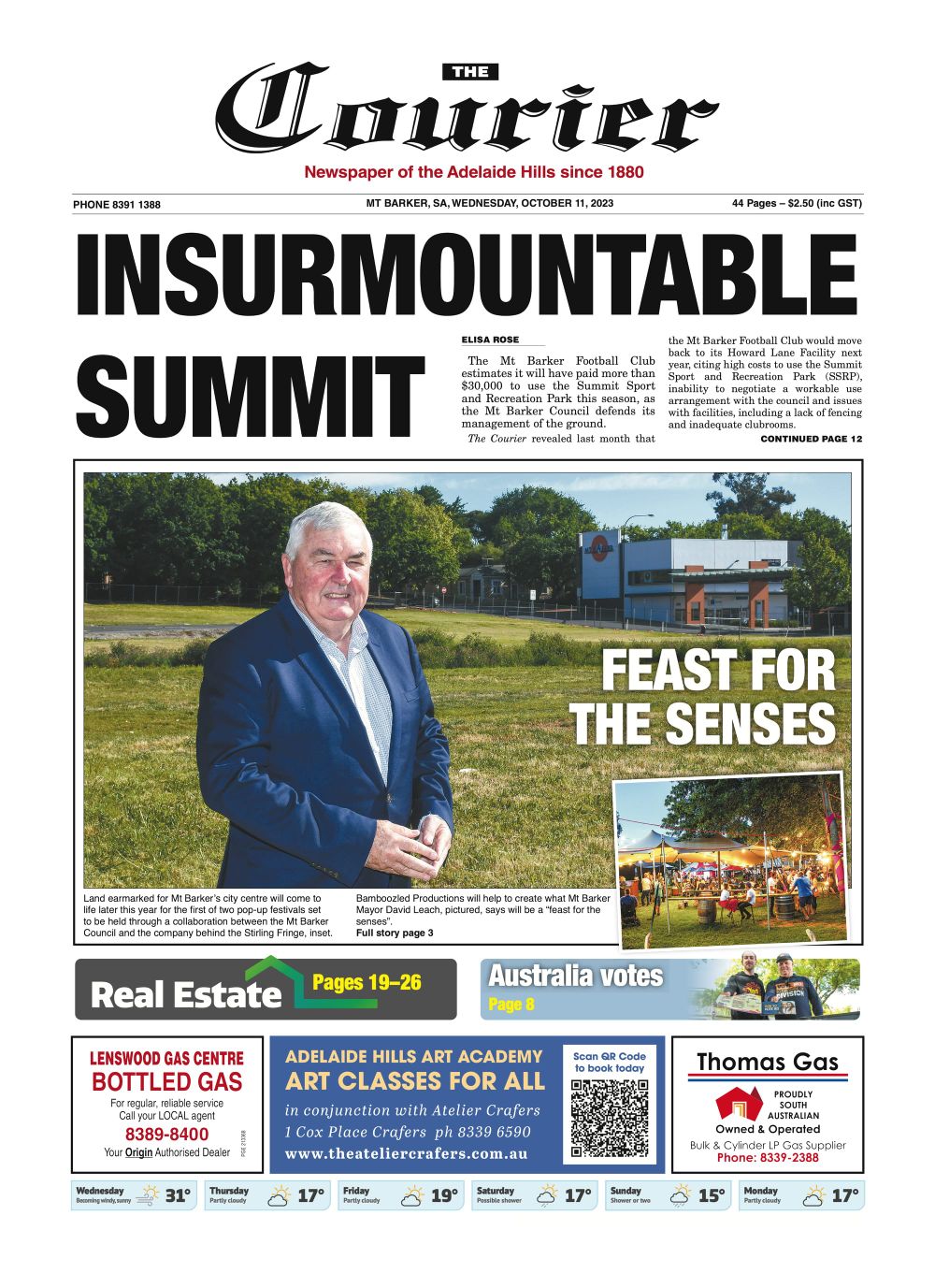 The Courier, October 11, 2023 post image