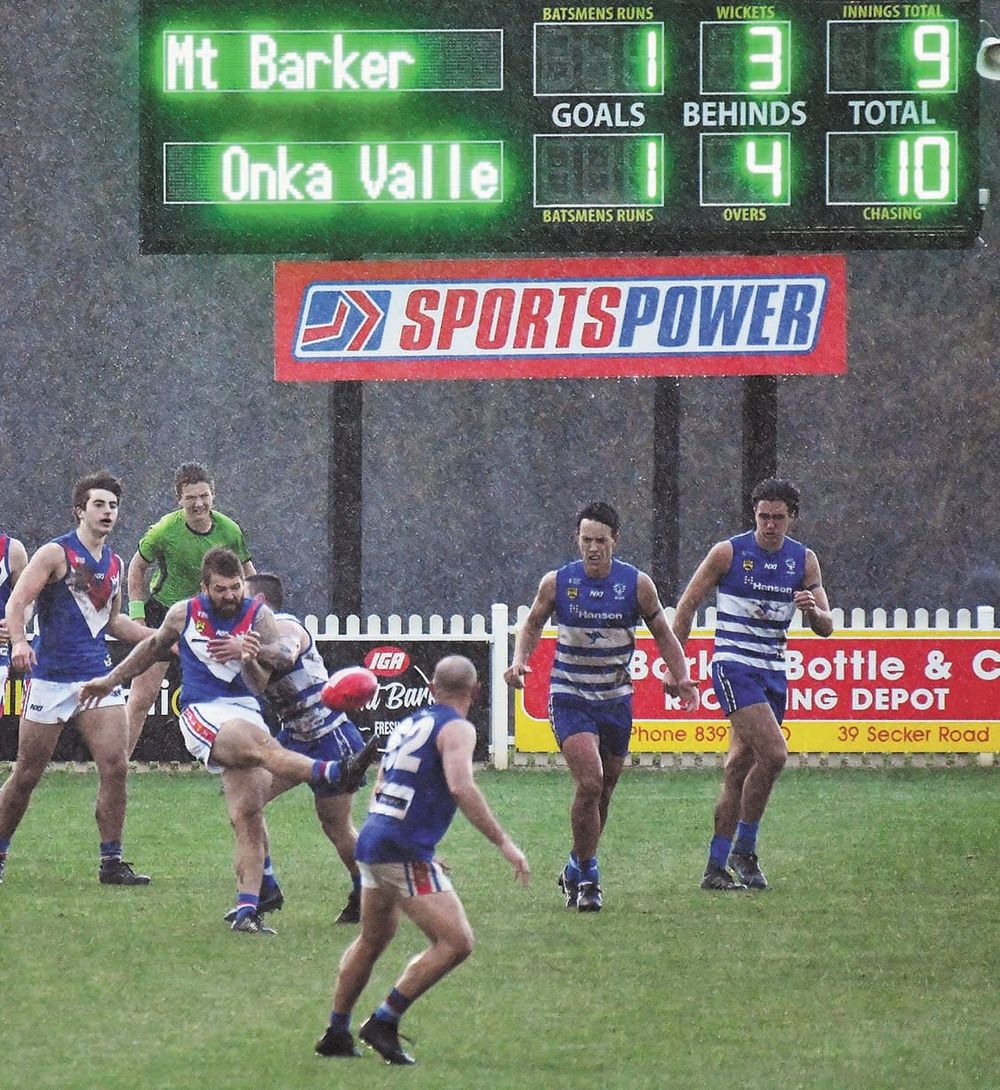 Tough time for footy post image