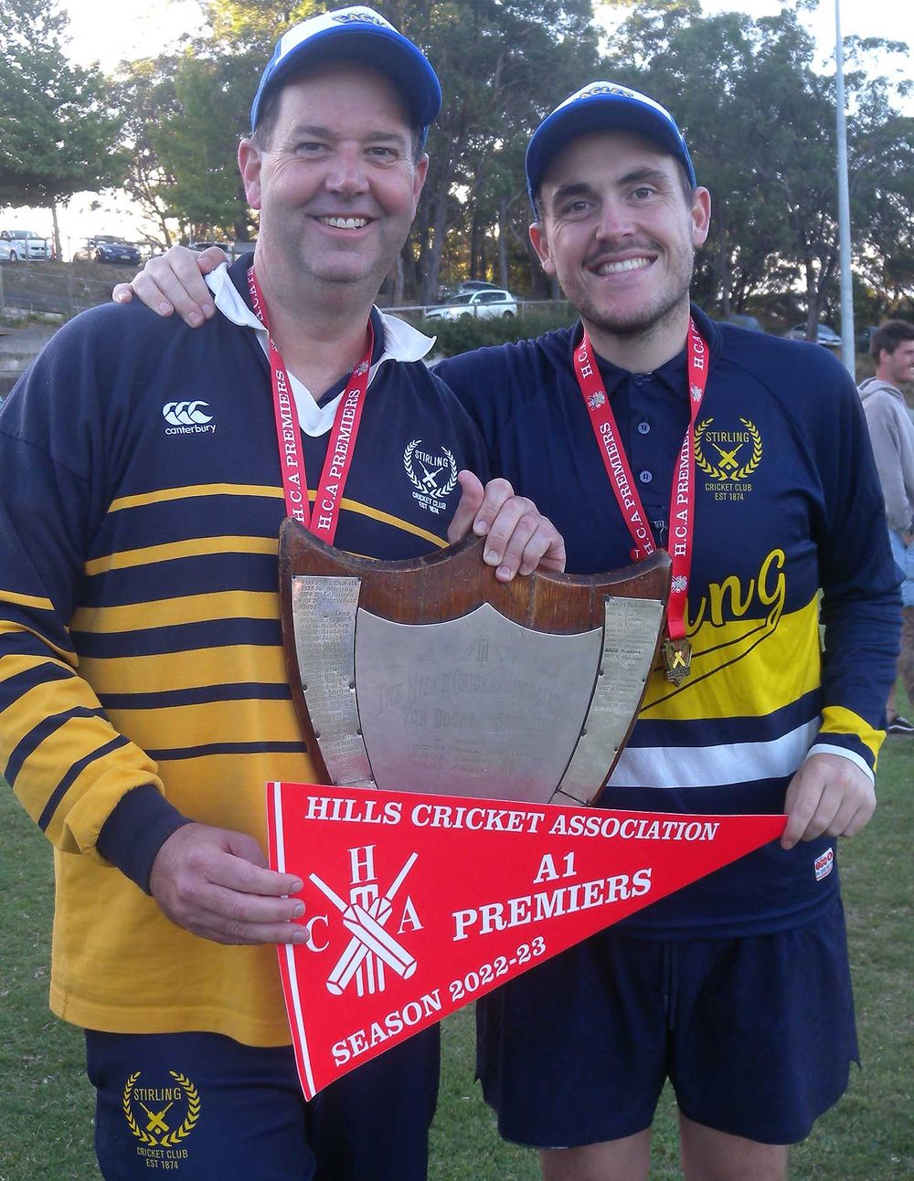 Stirling retain cricket crown post image