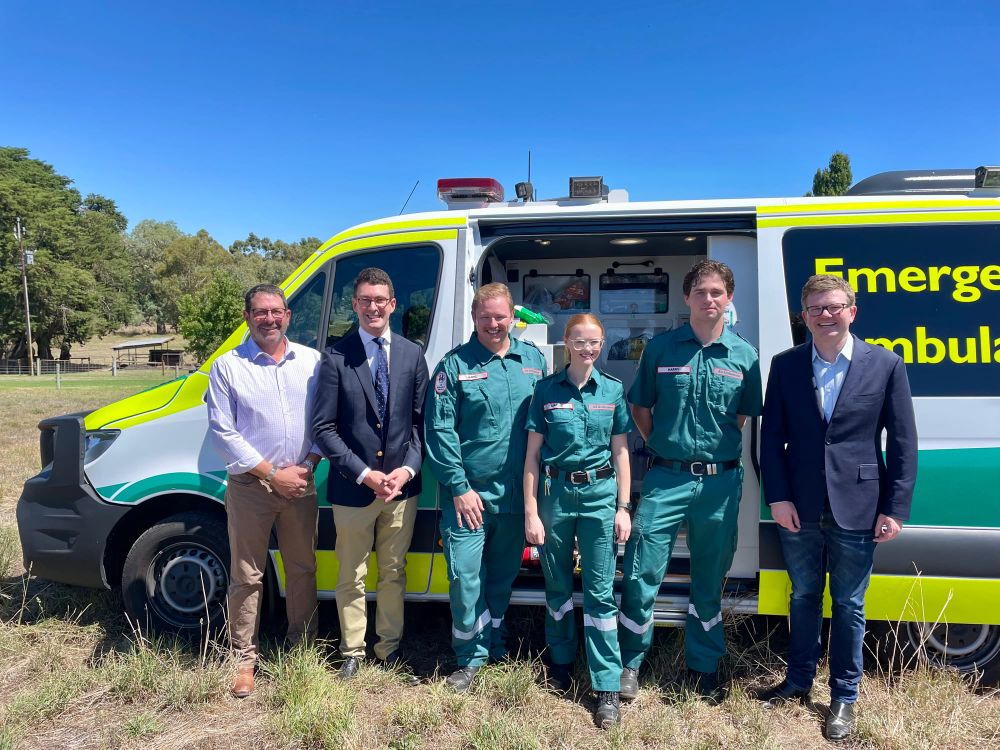 Lifeline: Mt Barker's new ambulance crew hits the road post image