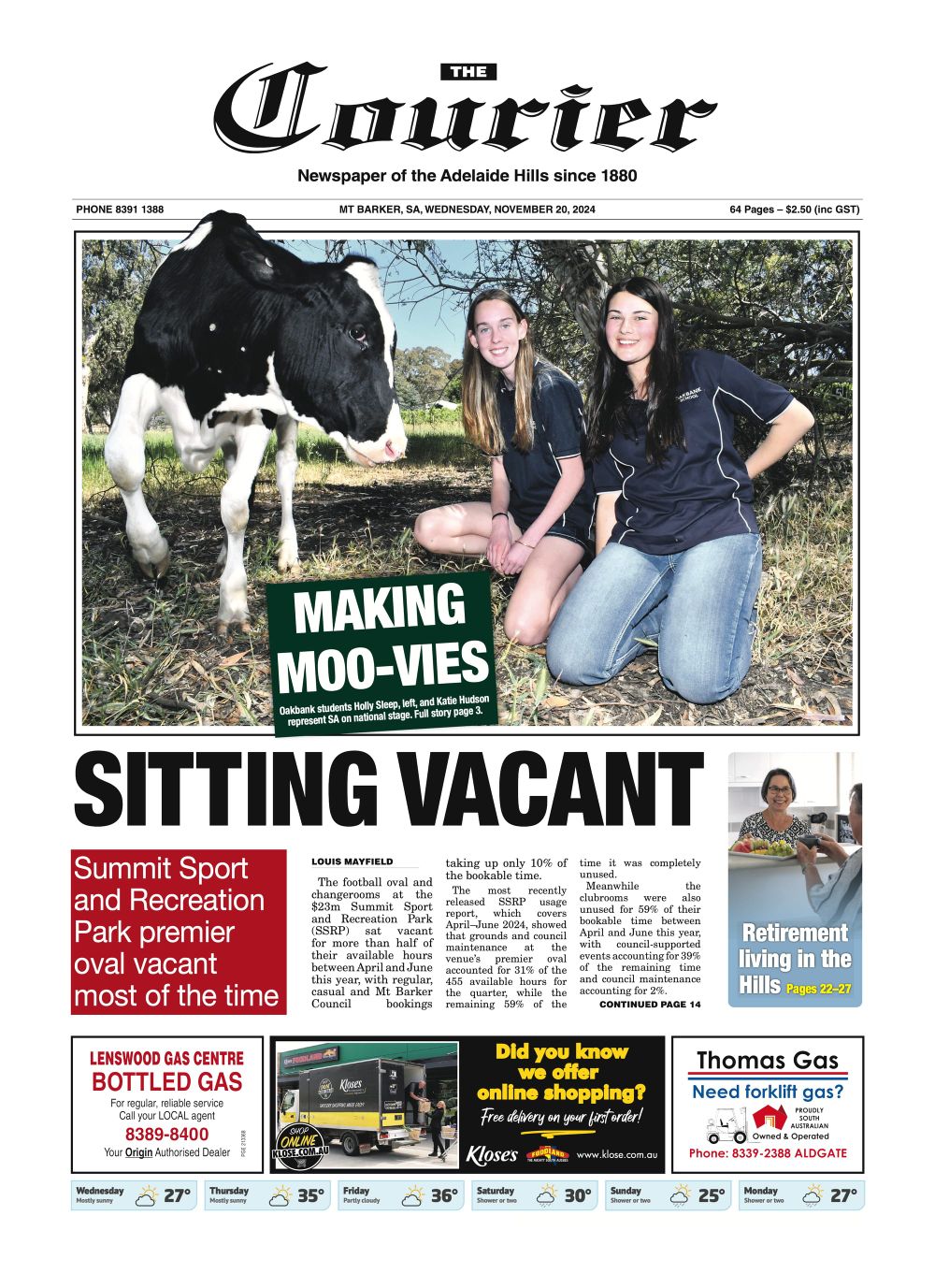 The Courier, November 20, 2024 post image