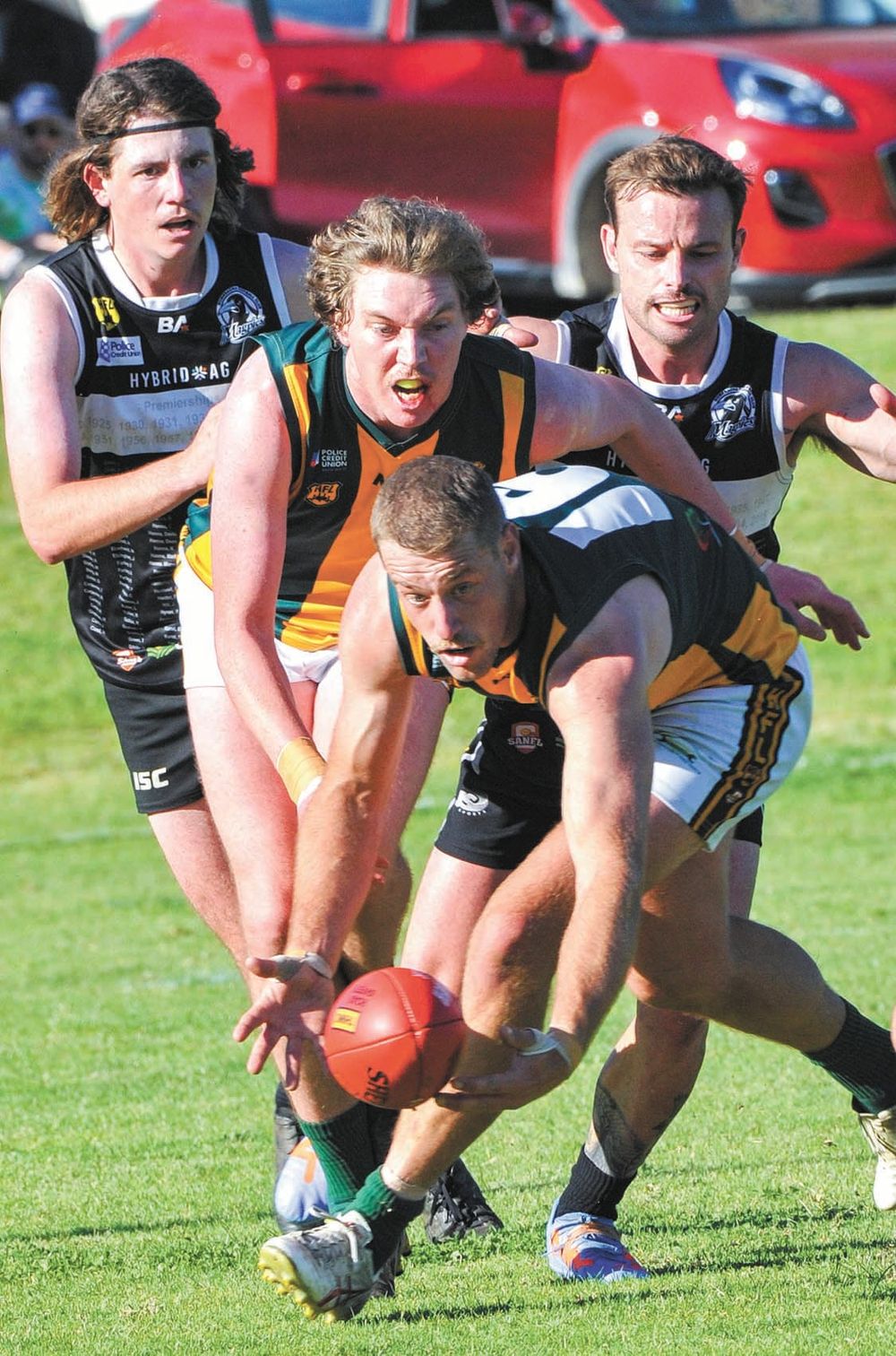 Historic double post image