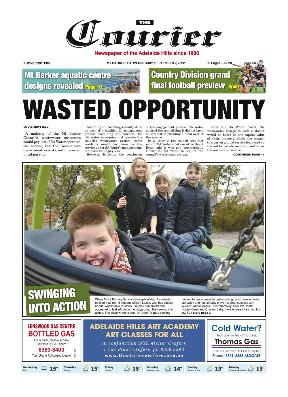 The Courier, September 07, 2022 post image