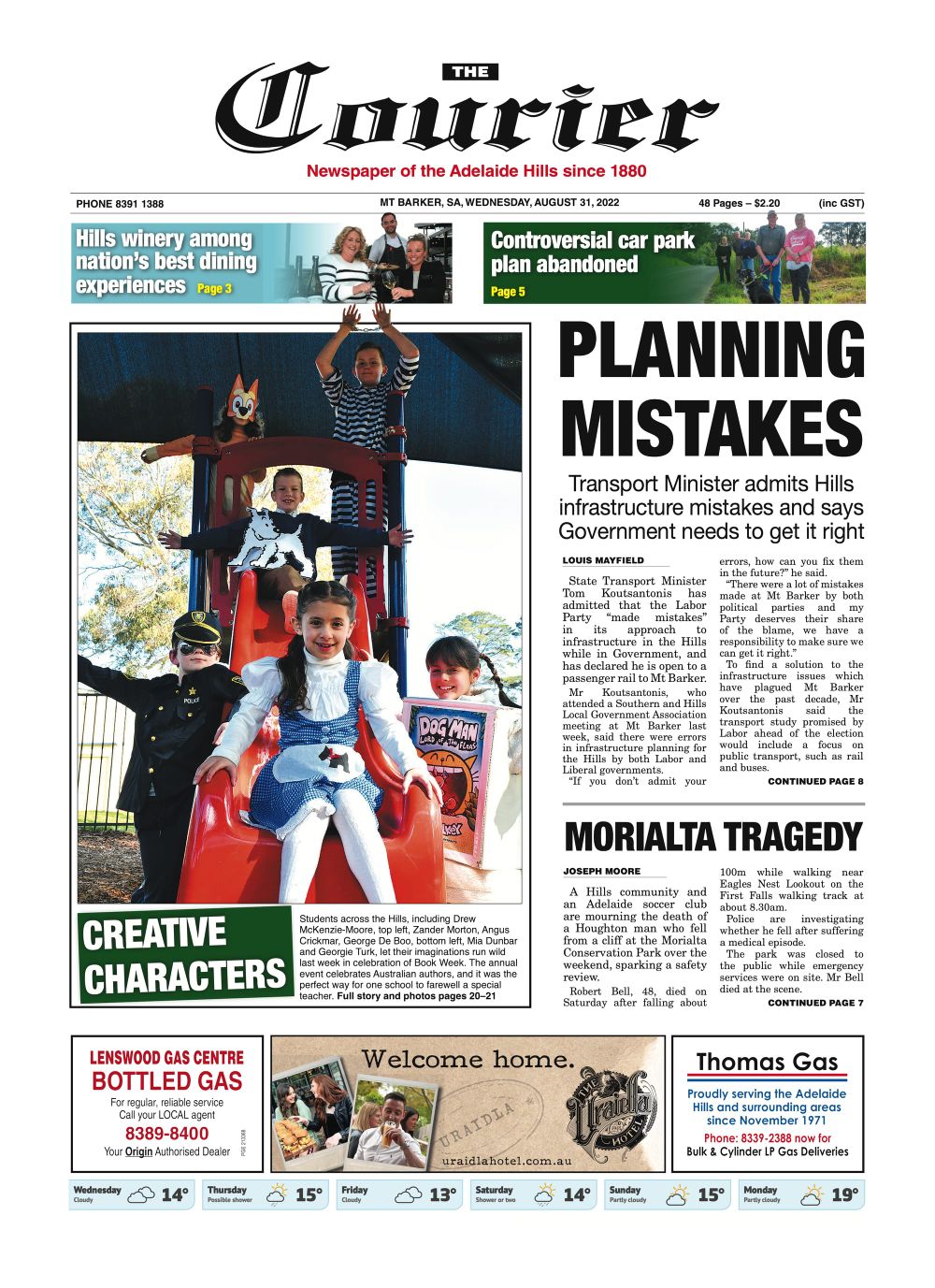 The Courier, August 31, 2022 post image