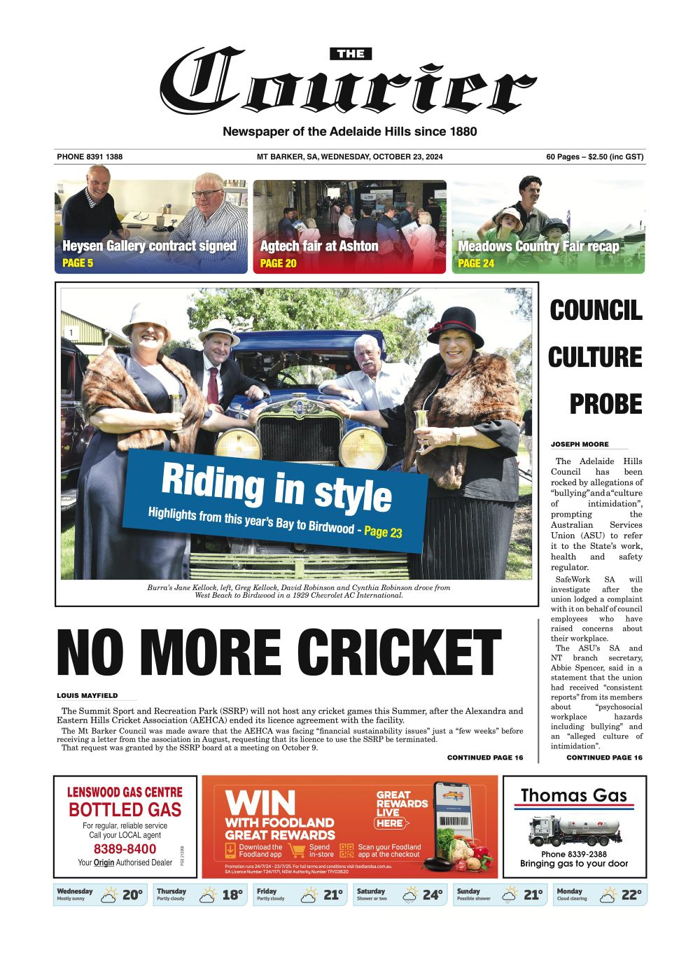 The Courier, October 23, 2024 post image