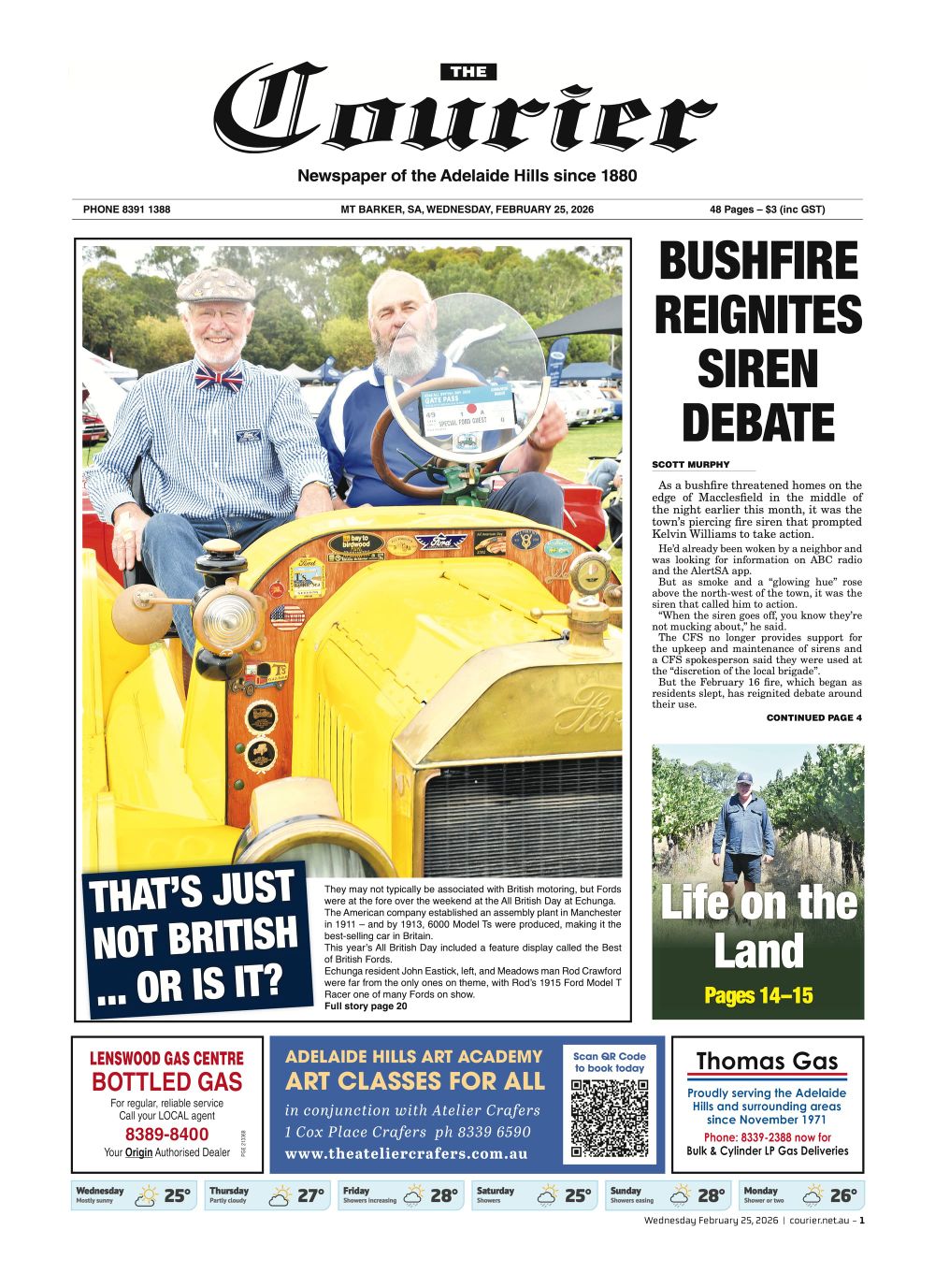 The Courier, February 25, 2026 post image